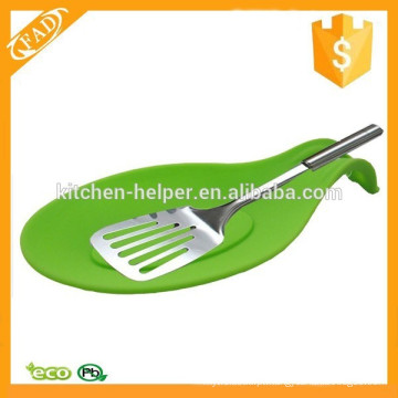 Fácil de limpar Professional Cozinha Silicone colher resto